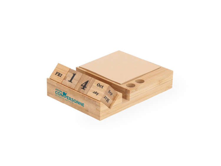 Calendrier perpétuel en bois