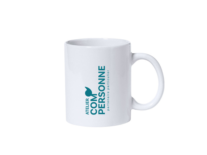 Mug en céramique blanc