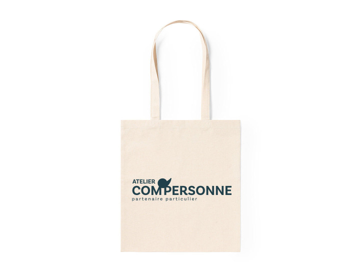 Tote bag Sand Natural  140gm