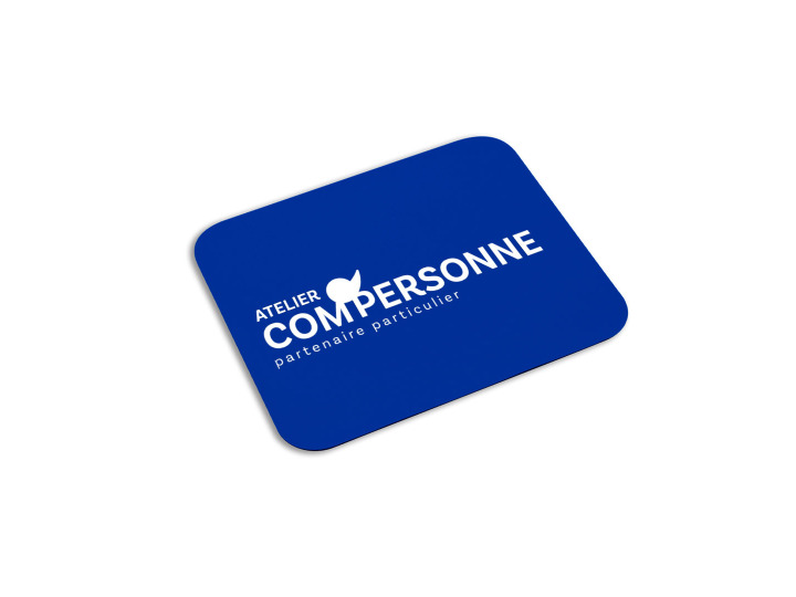 Tapis de souris antidérapant coloré